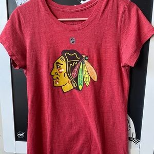 Chicago Blackhawks Reebok Casual T-Shirt, W, Size L